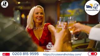 Cunard Launch UK with cruiseandholiday [upl. by Ingamar]