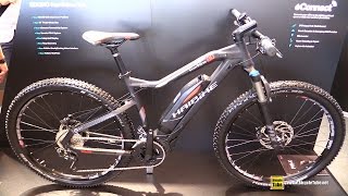 2017 Haibike sDuro HardNine 80 Mountain Bike  Walkaround  2016 Eurobike [upl. by Romie692]