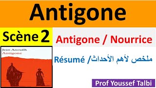 Antigone résumé Antigone Nourrice [upl. by Allimak]