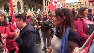 Basta morti sul lavoro Presidio stazione Bologna 8 ottobre 2024 [upl. by Hayidan]