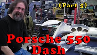 Metal Shaping a Porsche 550 dash Part 5 [upl. by Tullus]