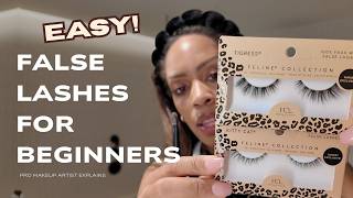 Easy FALSE LASH Secrets From A Pro [upl. by Assetan]