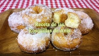 Como hacer rosquillas de anís receta simple [upl. by Rupert657]