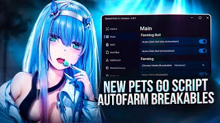 BEST PETS GO SCRIPTHACKGUI 🎄  AUTOFARM AUTOROLL NO KEY  PASTEBIN 2024  ROBLOX SCRIPT [upl. by Ellehcir]