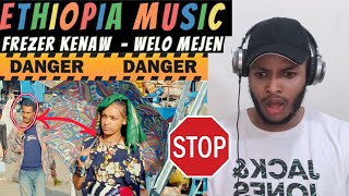 🇳🇬REACT Frezer Kenaw Babi  Welo Mejen Official Video  Ethiopian Music [upl. by Odnomar]