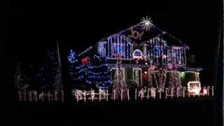 Dubstep Christmas lights full intro [upl. by Gnel]