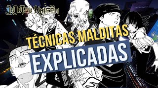 10 Técnicas Malditas de Personajes Secundarios en JUJUTSU KAISEN Explicadas [upl. by Ecnarolf]