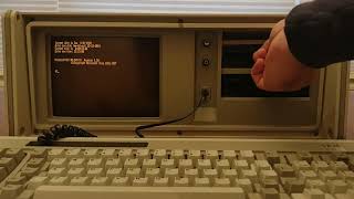 Booting an IBM 5155 [upl. by Arabel]