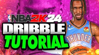 NBA 2K24 Dribble Tutorial Top Moves YOU NEED TO KNOW For Beginners [upl. by Chemaram]