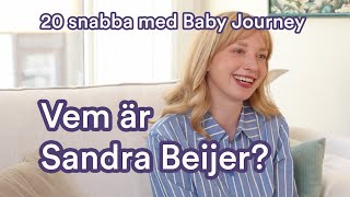 20 snabba med Sandra Beijer [upl. by Eissed502]