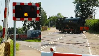 Lydney Junction Level Crossing Gloucestershire [upl. by Mitchael]