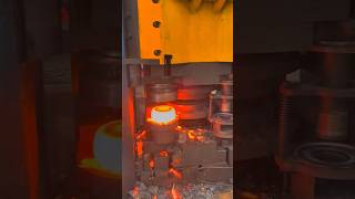 RedHot Steel Forging Compression and Shaping Process – So Satisfying [upl. by Fineman]