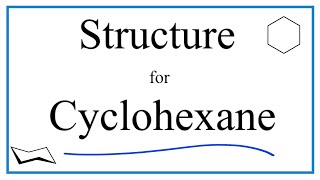 Structural Formula for Cyclohexane and molecular formula [upl. by Dixie]