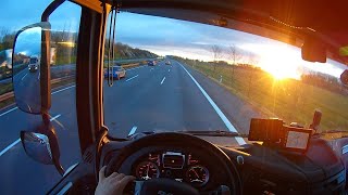 Exhilarating DAF XF 106 Truck POV Drive Through Scenic French Landscapes [upl. by Hasin]