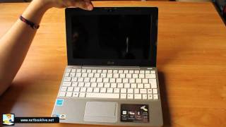 Asus EEE PC 1018P review  white version [upl. by Alyakem]