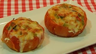 Tomates al horno rellenos de verduras [upl. by Vudimir128]