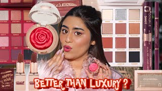 Ye Luxury Makeup se bhi Better hai kyaGupshupTrying full face of Typsy Beauty First impressions💕 [upl. by Haliek]