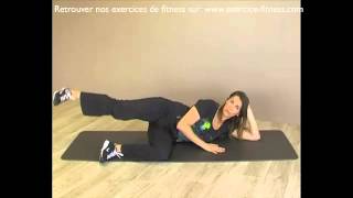 Exercice Fitness Eliminer sa culotte de cheval perdre des cuisses [upl. by Rock]