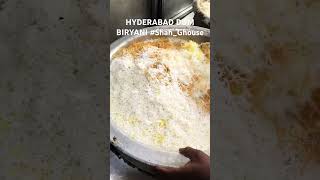 Authentic Hyderabad Chicken Dum Biryani  Shah Ghouse  shorts [upl. by Gilchrist504]