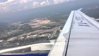 Acapulcos International Airport take off on an Airbus A320 Interjet [upl. by Amos]