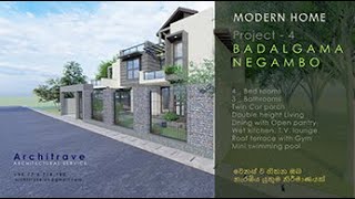 MODERN HOME  BADALGAMA with Mini pool [upl. by Snehpets]