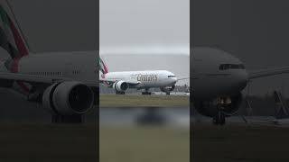 Emirates 777200 A6ALN Presidential Flight at Stansted Airport [upl. by Lowery]