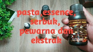 Perbedaan PastaSerbuk Pewarna Essence dan Ekstrak dalam Makanan [upl. by Oer]