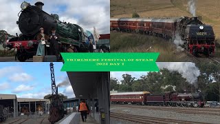 thirlmere festival of steam 2024 day 1 [upl. by Adorl376]