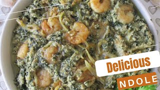 NDOLE RECIPE  HOW TO COOK NDOLE  CAMEROONIAN DELICACYHEALTHY amp LESS OILBITTERLEAFSPINACH [upl. by Akeyla]