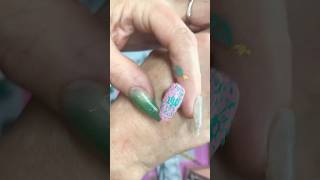 Nail Art Stamping nails nailart [upl. by Nyleaj]