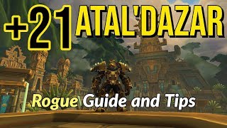 AtalDazar 21 Mythic Plus Guide Assassination Rogue POV [upl. by Marjy]