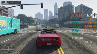 GeForce RTX 2060  AMD Ryzen 5 3600  Grand Theft Auto V GTA V FPS Test [upl. by Lapotin]