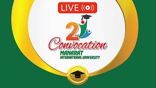 2nd Convocation  Manarat International University [upl. by Acisej]