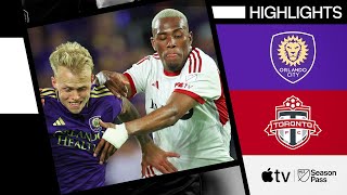 Orlando City vs Toronto FC  Full Match Highlights  April 27 2024 [upl. by Asirrak]