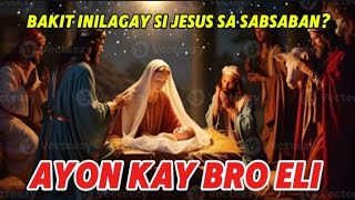 bakit nilagay sa sabsaban Ang Panginoong Jesusmay simbolismo ditoalamin [upl. by Nede]