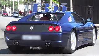 EnB Sounds 11  F355 599 GTB F430 Spider V8 Vantage LP5704 Superleggera [upl. by Jami58]