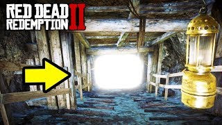 HIDDEN MINE FILLED WITH RARE ITEMS in Red Dead Redemption 2 RDR2 Tips [upl. by Nimoynib]