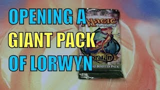 MTG  Opening A GIANT Pack Of Lorwyn Magic Crack a pack of The Gathering [upl. by Ellehcear]