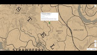 Red Dead Online Treasure Hunter Location Montos Rest [upl. by Islean]