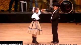 ESPECTACULAR BAILE REGIONAL MEXICANO DE 2 NIÑOS [upl. by Yenot]