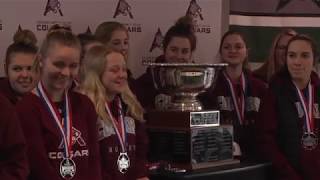 ACC Cougars Womens Hockey Homecoming [upl. by Irrabaj]