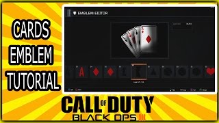 BO3 CARDS EMBLEM TUTORIAL [upl. by Dnilasor880]