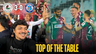 Mohun Bagan Thrash Jamshedpur 30 At The Salt Lake Stadium  ISL Matchday Vlog [upl. by Karna]