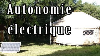 Transition énergétique dune yourte Episode 20 [upl. by Groscr103]