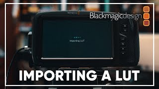 Importing a LUT Into Your BMPCC4K or 6K  FREE LUT [upl. by Demahum]