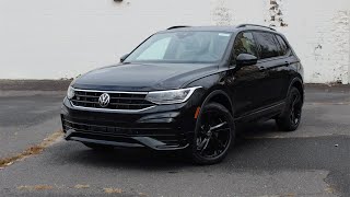 2023 VW Tiguan SE RLine Black  Full Features Review amp POV Test Drive [upl. by Ewart]