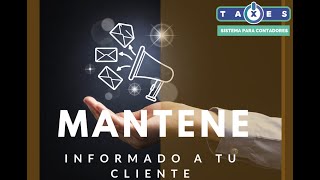 Informa vencimientos de impuestos [upl. by Naimerej23]