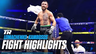 The Dominating SKILL From Vasiliy Lomachenko Against George Kambosos  FIGHT HIGHLIGHTS [upl. by Jung539]