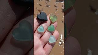 HandCut Sea Glass Hearts Oceans Timeless Beauty seaglass beach [upl. by Dobson]