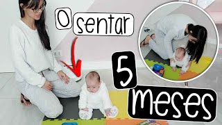 ATIVIDADES PARA BEBÊS DE 5 MESES  by Carla Soares [upl. by Yenffit]